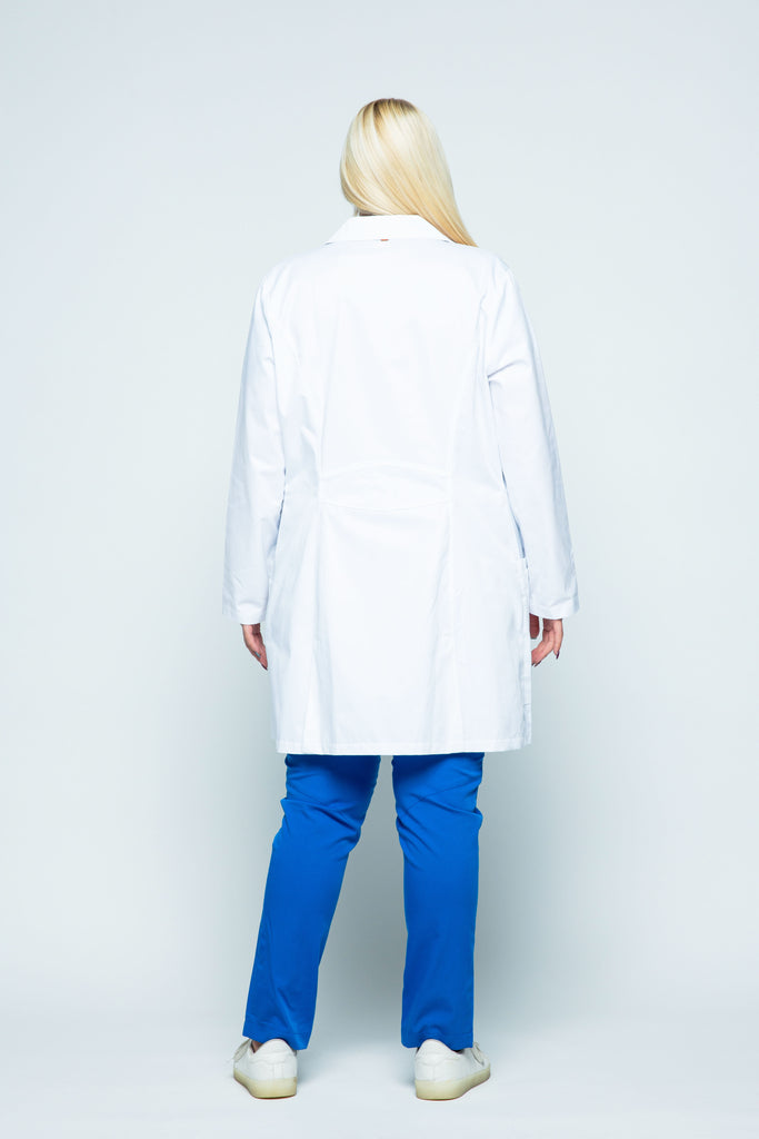 3001 Plus Female 35" Length Classic Lab Coat - UNINARD.COM