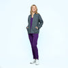 4002 Female 3 Pocket 2 Way Full Zip Warm Up - UNINARD.COM