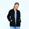 4002 Female 3 Pocket 2 Way Full Zip Warm Up - UNINARD.COM