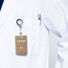 6001 Male 38" Length Side Access Classic Lab Coat - UNINARD.COM