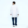 6001 Male 38" Length Side Access Classic Lab Coat - UNINARD.COM