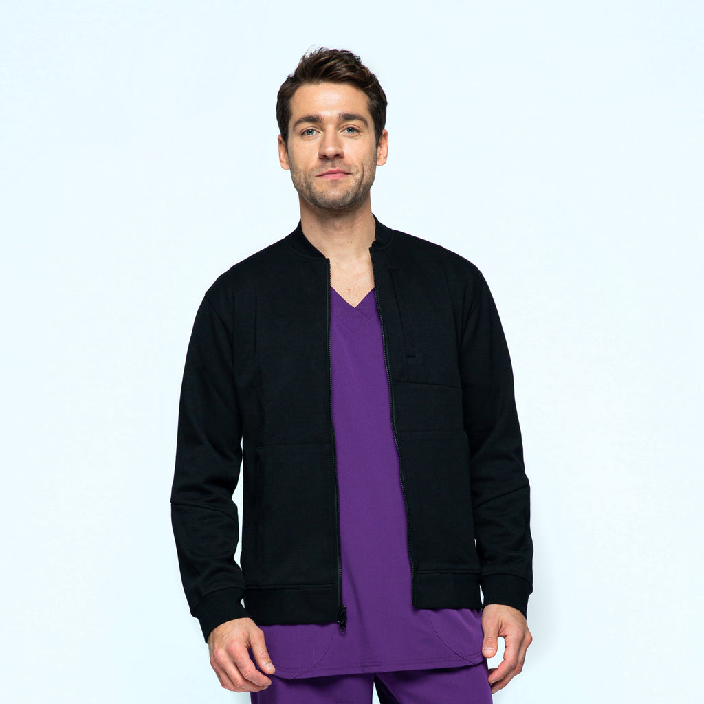 7001 Male 3 Pocket 2 Way Full Zip Jacket - UNINARD.COM