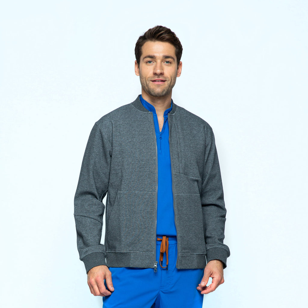 7001 Male 3 Pocket 2 Way Full Zip Warm Up - UNINARD.COM