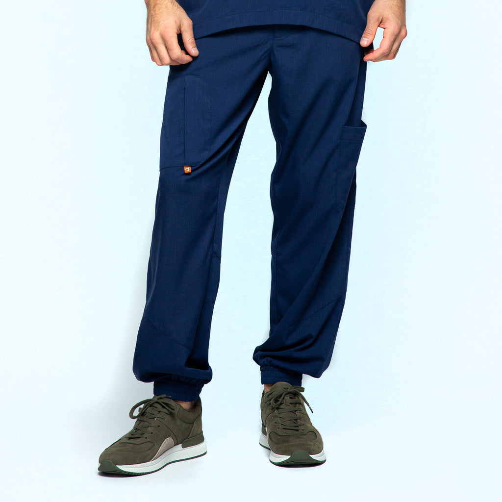 8001 Tall Male 8 Pocket Zipper Double Cargo Jogger - UNINARD.COM